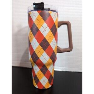40oz STAINLESS STEEL INSULATED TUMBLER Use W Or W/O STRAW  HOT/COLD 18 HRS NWT